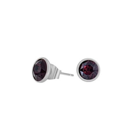 Пусеты Burgundy Fiore Luna SWE297 B S