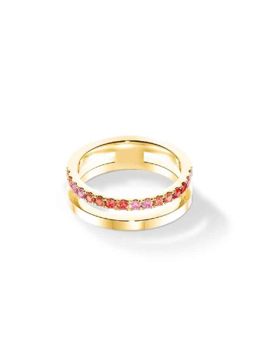 Фото Кольцо 19 мм Red-Gold Coeur de Lion 0136/40-0316 60