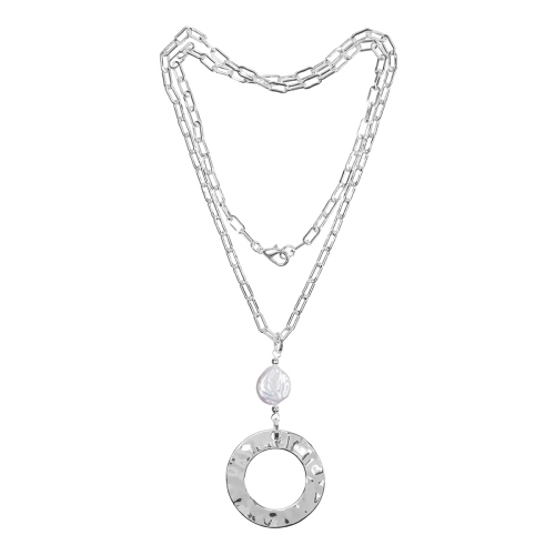 Колье Pearle Fiore Luna LN5107 BW/S