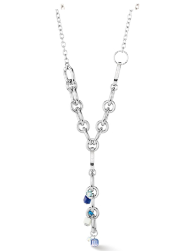 Колье Blue-Silver Coeur de Lion 4521/10-0717