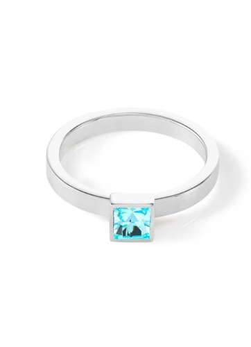 Фото Кольцо Aqua-Silver 16.5 мм Coeur de Lion 0501/40-2017 52