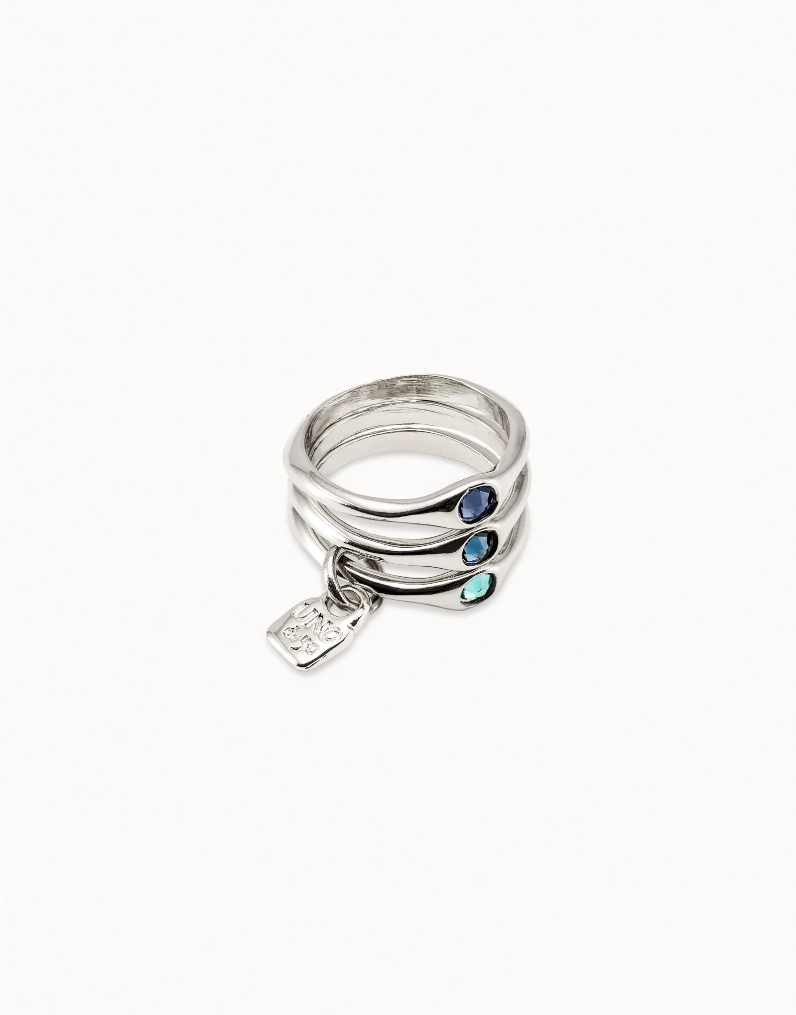 Кольцо Happy blue с серебром UNOde50 ANI0678AZUMTL15