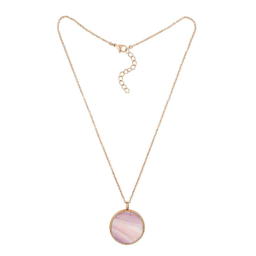Колье SHELL ROSE Fiore Luna *BP01734-4 R/RG