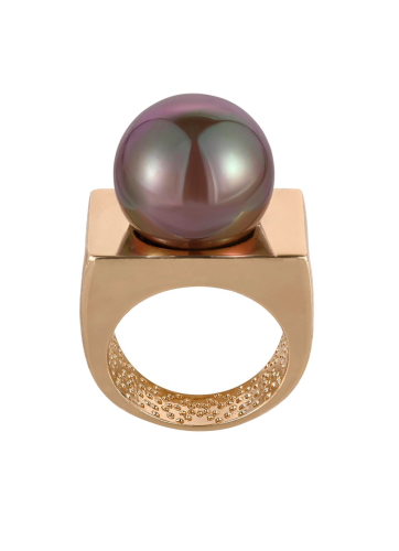 Кольцо Madreperla MP02001012 brown/gold