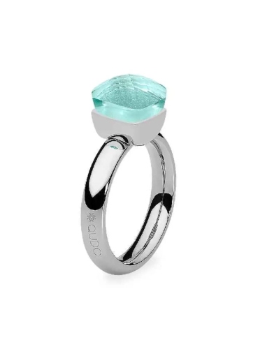 Фото Кольцо Firenze soft aqua 17.2 мм Qudo 613711 BL/S