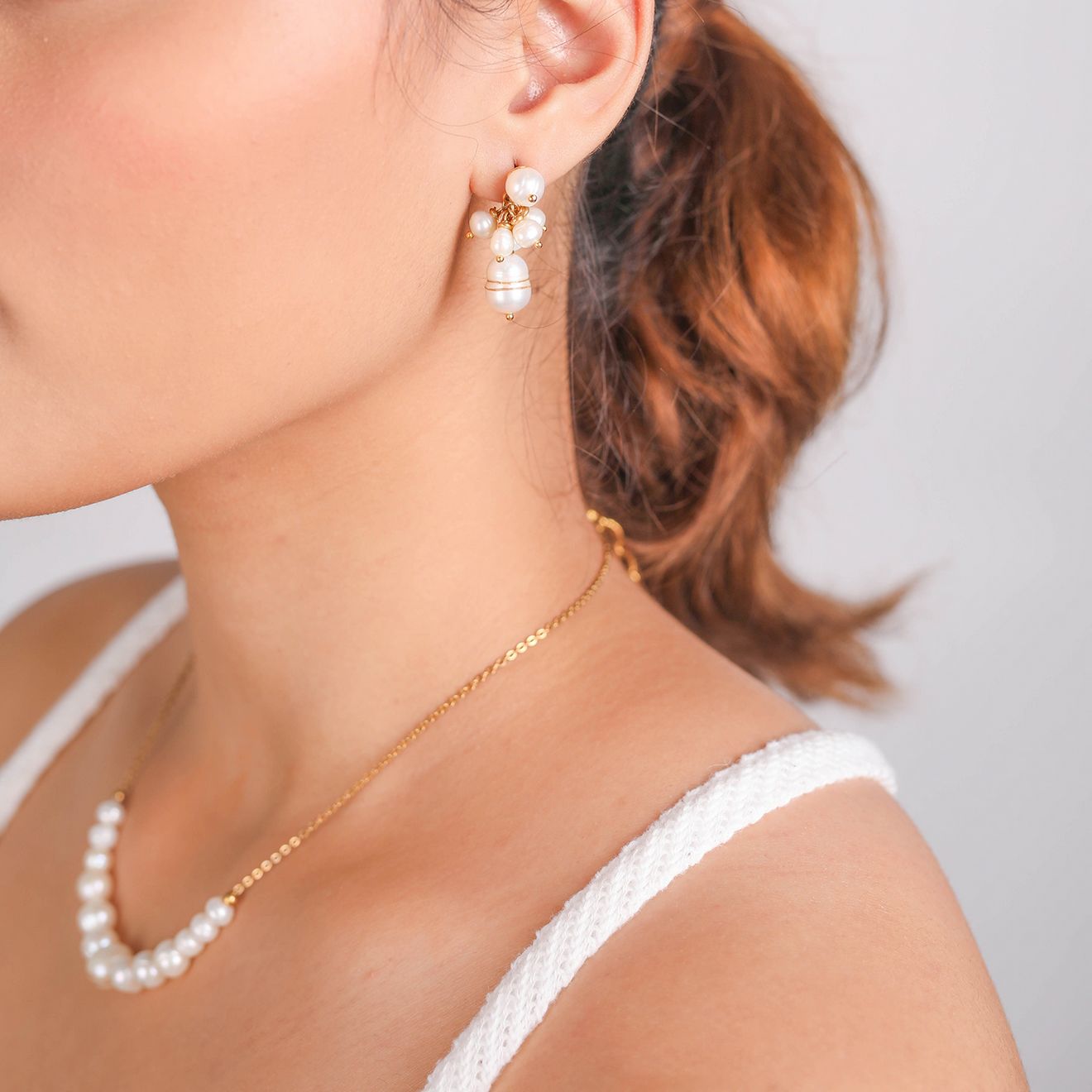 Фото Серьги Sweet Pearl Nature Bijoux 12-75410