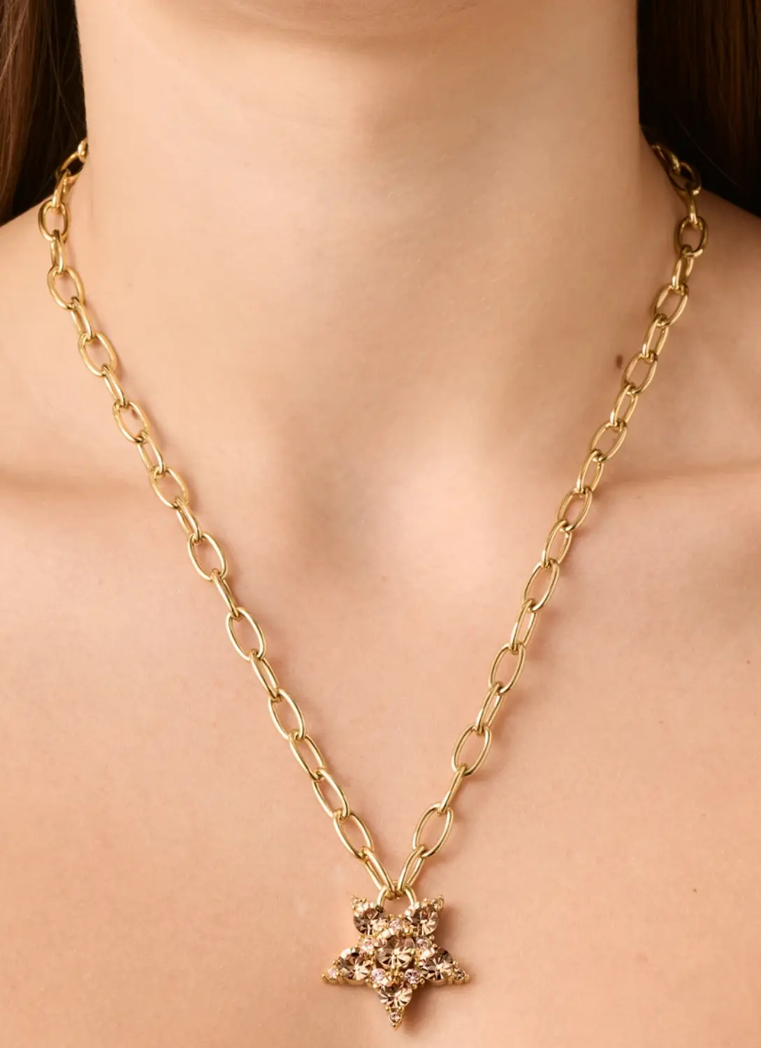Фото Колье SAGITTA SG GOLDEN Dyrberg Kern 450049