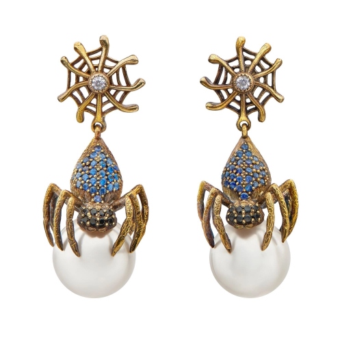 Фото Серьги Ragno Art Nouveau piccolo Fiore di Firenze OR2210 TANZANITE