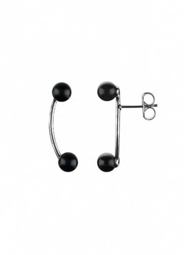 LES JARDINS серьги LU SS BLACK 340278