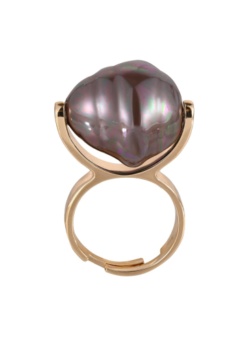 Кольцо Madreperla MP02001052 brown/gold