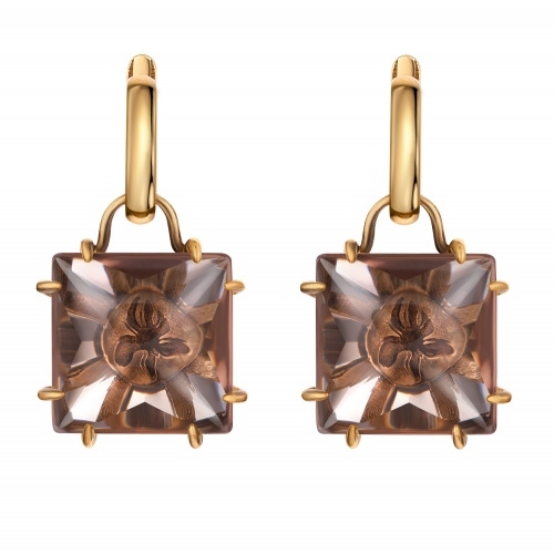 Фото Серьги CARAMELLO Fiore di Firenze OR0410 ROSA DI TE