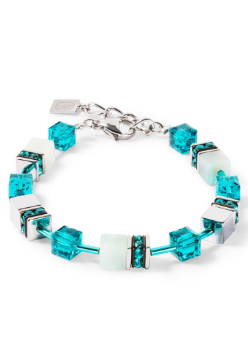 Фото Браслет Dark Green-Silver Coeur de Lion 4010/30-0548