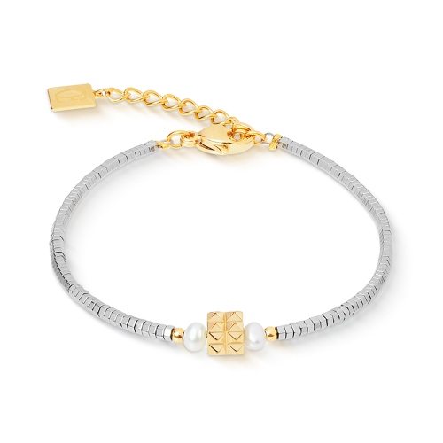Фото Браслет Silver-Gold Coeur de Lion 1138/30-1716