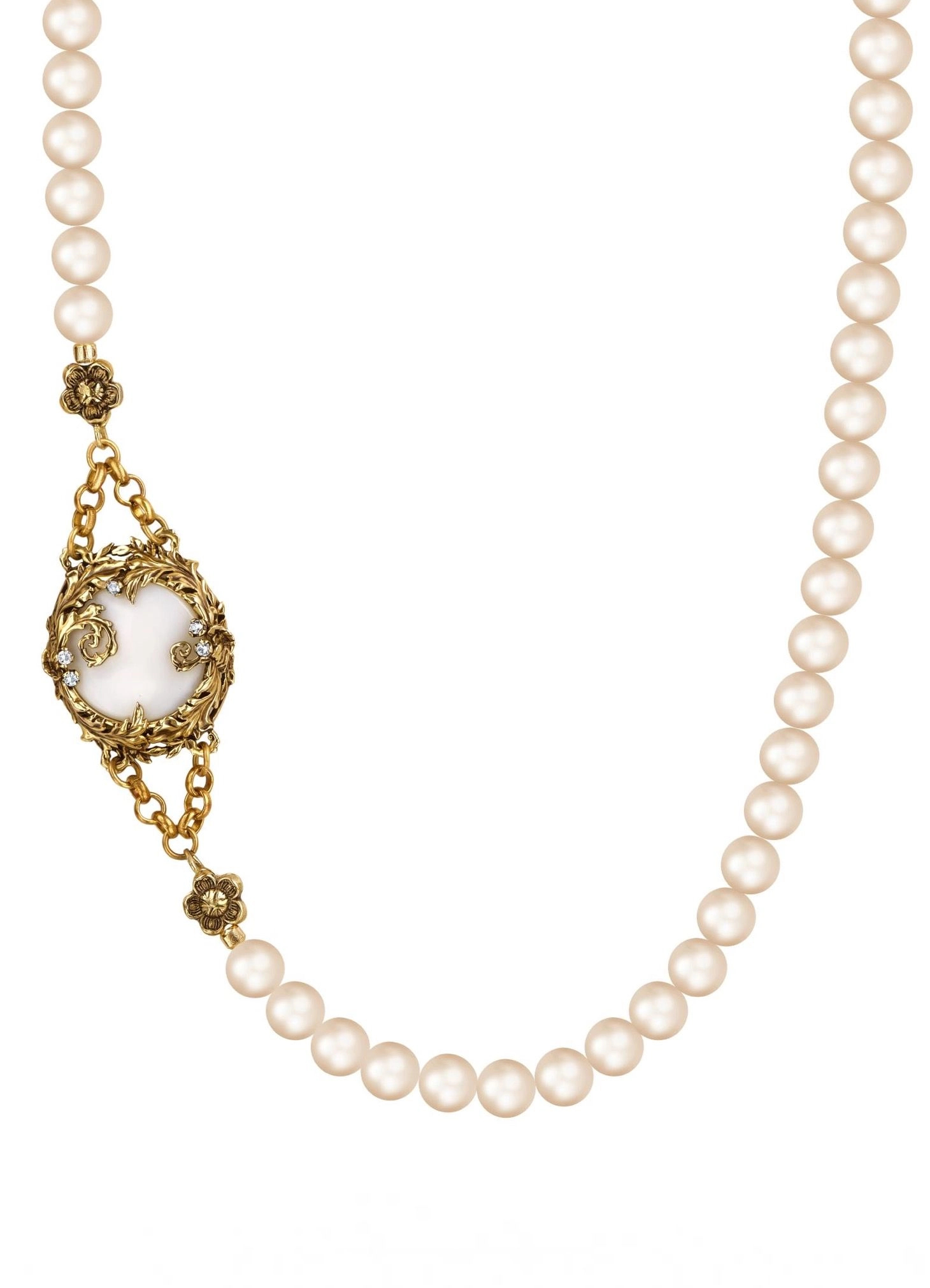 Фото Колье LATTE D'ORO Fiore di Firenze CO4457-1 MADREPERLA