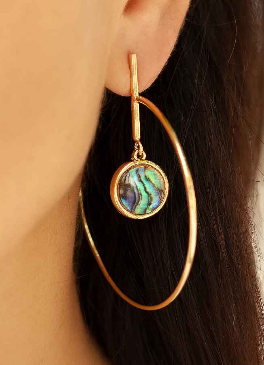 Фото Серьги Abalone Possebon A9016.14 G