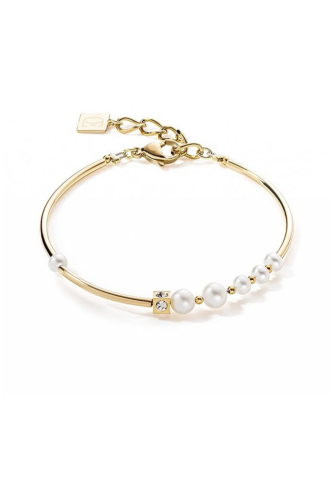 Фото Браслет Asymmetry White-Gold Coeur de Lion 1102/30-1416