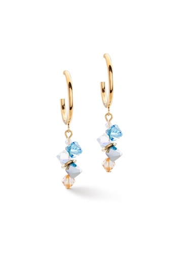 Серьги Aqua Coeur de Lion 4639/21-2000