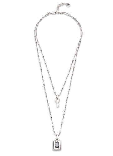 Фото Ожерелье Lock с серебром UNOde50 COL1799GRSMTL0U Фото Ожерелье Lock с серебром UNOde50 COL1799GRSMTL0U