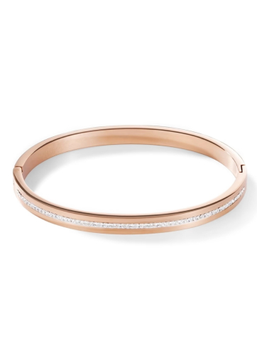 Фото Браслет Crystal-Rosegold 19 см Coeur de Lion 0226/37-1800