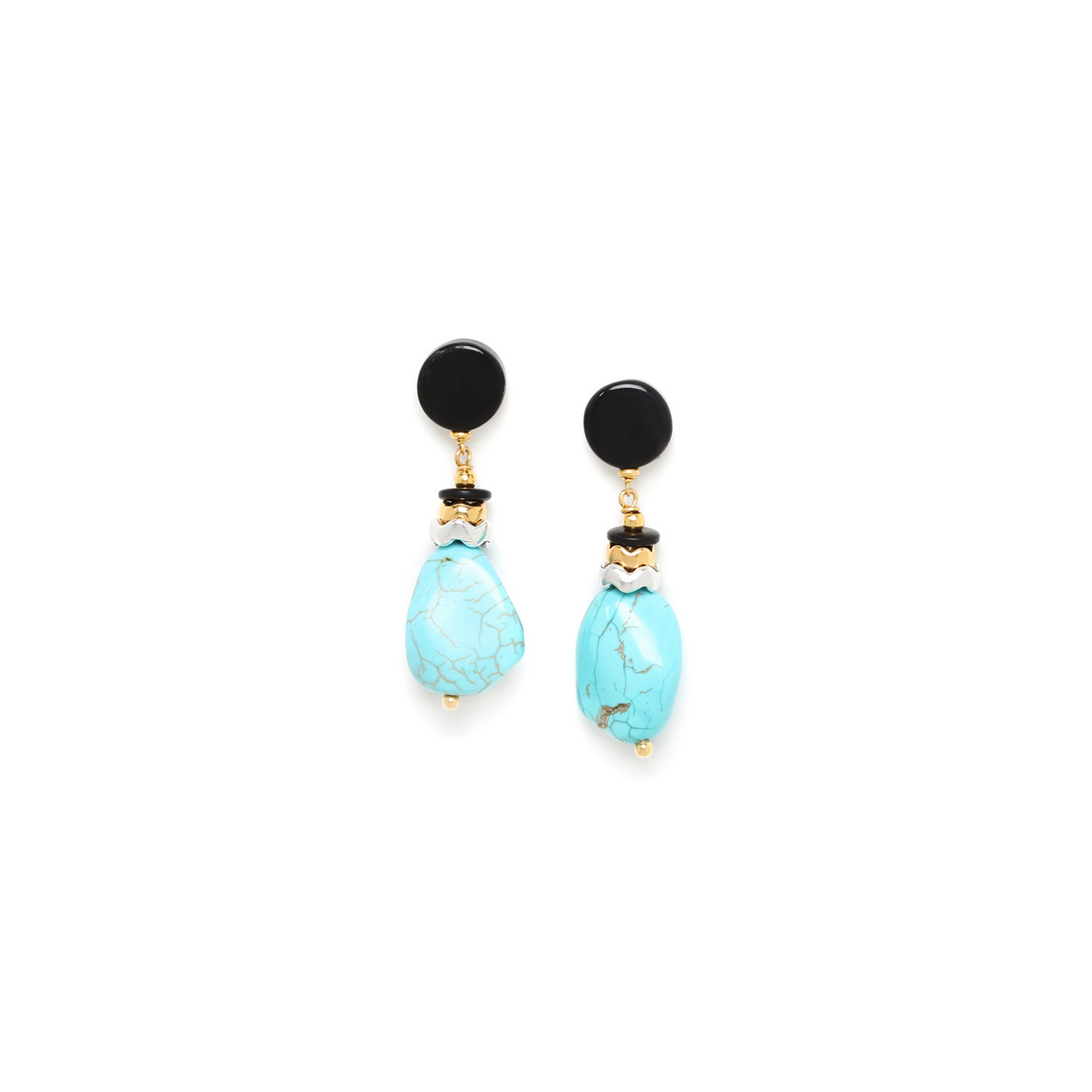 Фото Серьги Lagon noir Nature Bijoux 12-77504