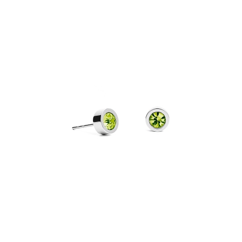 Пусеты Apple Green 5х2.5 Fiore Luna SWE125 AG S