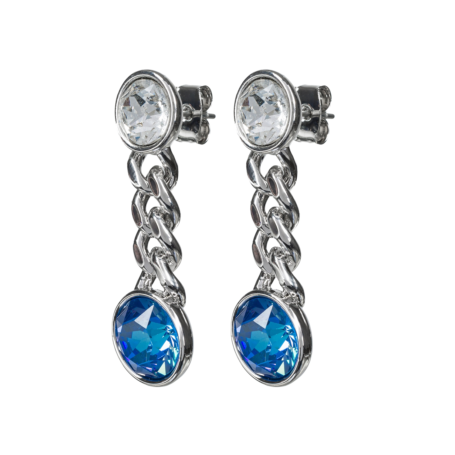 Фото Серьги Royal Blue Delite Fiore Luna A2401SW-E01.23 BL/S