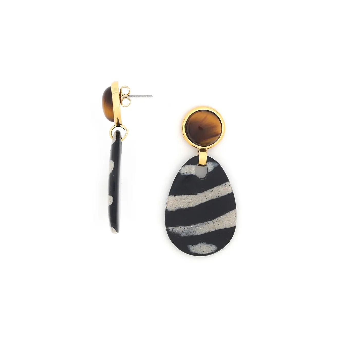Фото Серьги Zebra Nature Bijoux NB24.2-12-79722