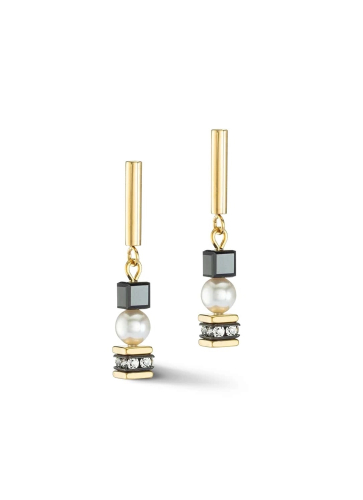 Фото Серьги Black-Gold  Coeur de Lion 4085/21-1316