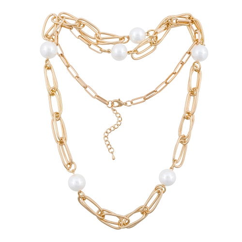 Колье WHITE PEARL Fiore Luna BCN13324-01 GI