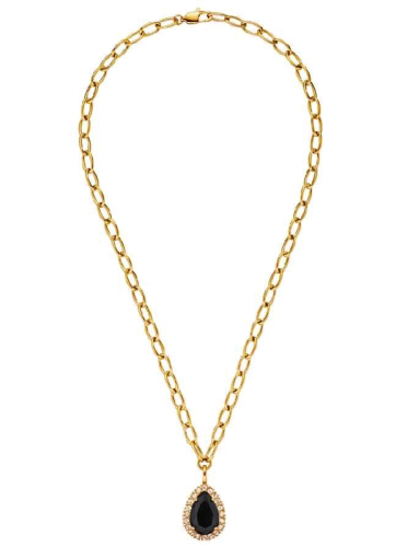 Фото Колье METTA SG BLACK /GOLDEN Dyrberg Kern 450081