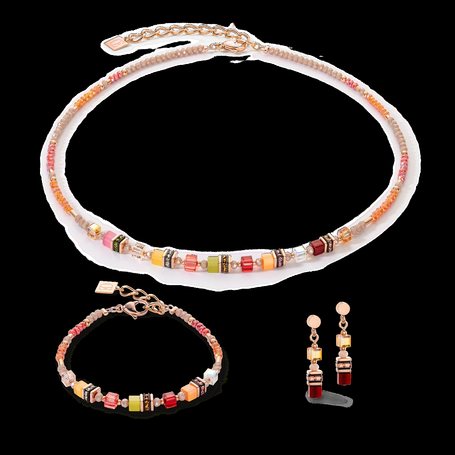 Фото Серьги Multicolor Indian Summer Coeur de Lion 4562/21-1585