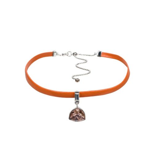 Колье Vintage Rose / Orange Leather Fiore Luna B2110SW-N06.5 R/S