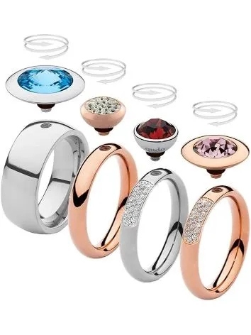 Фото Кольцо - База Deluxe Small Silver 16.5 мм Qudo 626658 S