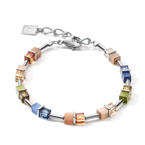 Браслет Blue-Brown-Olive Coeur de Lion 5020/30-0750