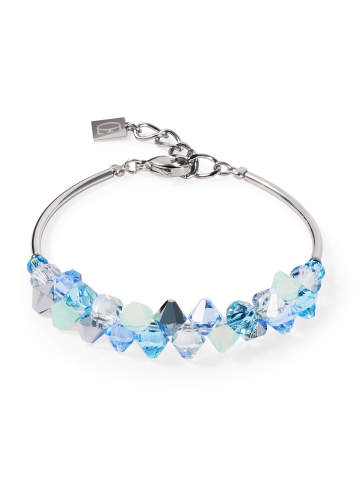 Фото Браслет Dancing Crystals Silver Blue Coeur de Lion 2038/30-0737