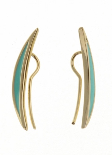 LES JARDINS серьги VISUA SG TURQUOISE 340144