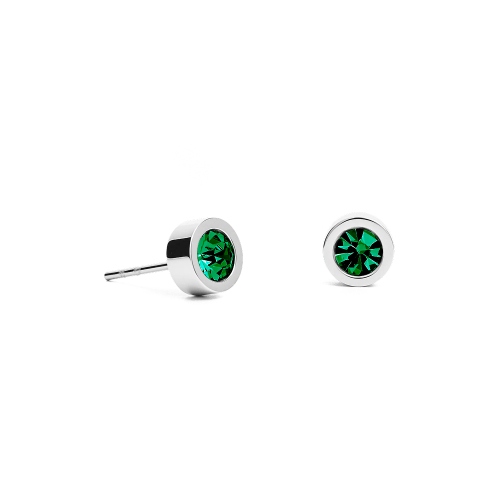 Пусеты Green 6х3 Fiore Luna SWE126 GR S
