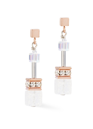 Фото Серьги White-Rose Gold Coeur de Lion 3018/21-1425