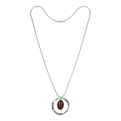 Колье COFFE AGATE Fiore Luna *LN5146 BR/S
