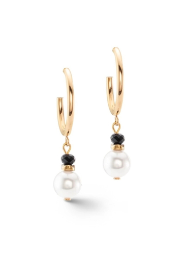 Фото Серьги Black-White Coeur de Lion 4311/21-1314