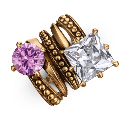 Фото Кольцо SFARFALLIO Fiore di Firenze AN0433 ROSA