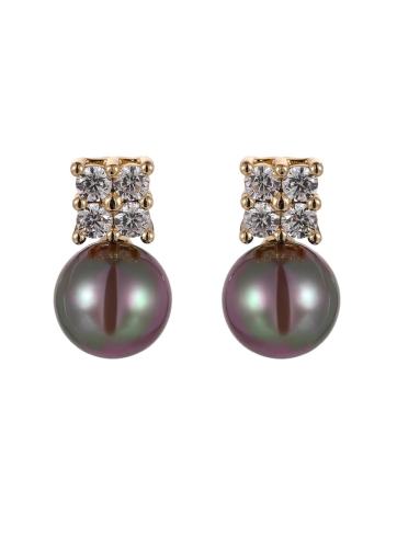 Фото Серьги Madreperla MP02002090 brown/gold