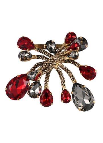 Фото Брошь "Хромосомы" Claudio Canzian CC00211005 red