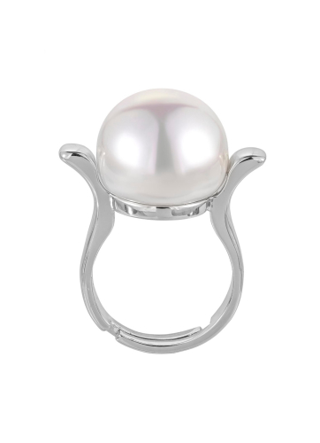 Кольцо Madreperla MP02001054 white/silver