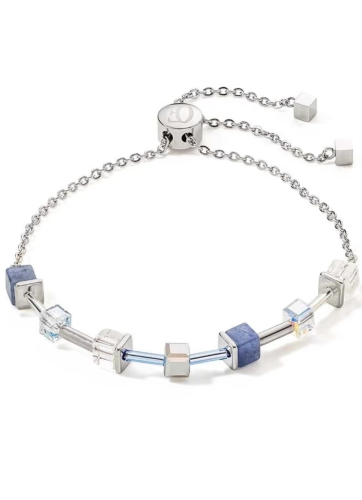 Фото Браслет Silver-blue Coeur de Lion 5074/30-0700