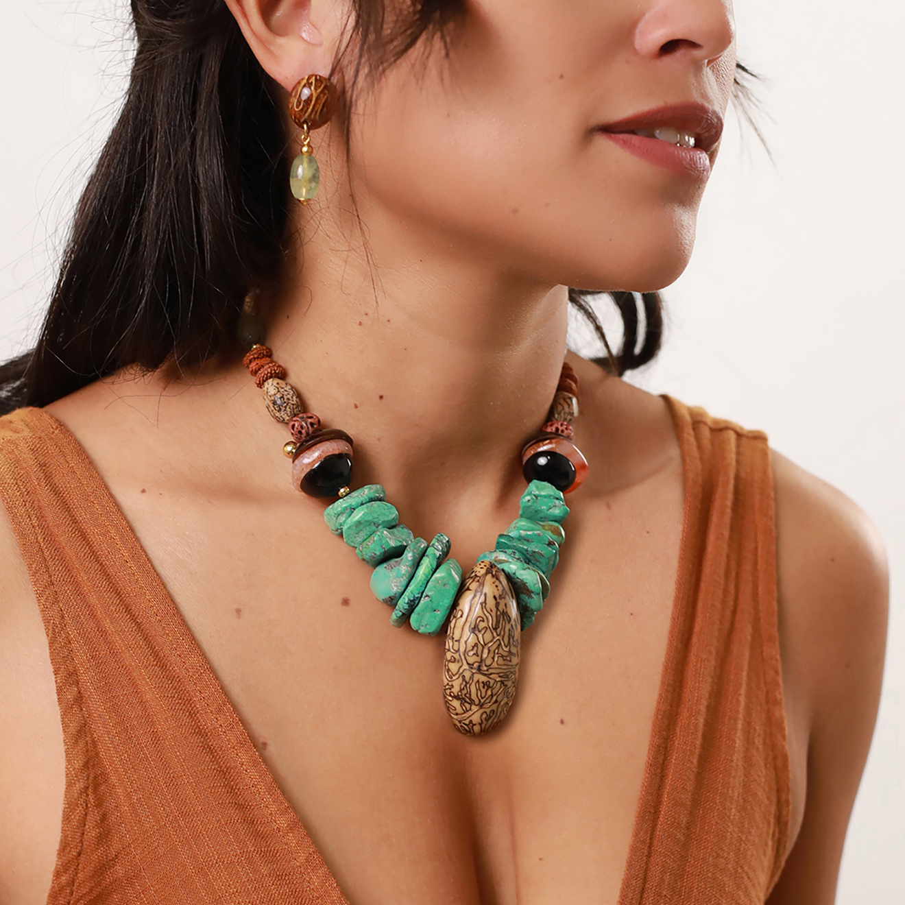 Фото Колье Pokhara Nature Bijoux 15-42030