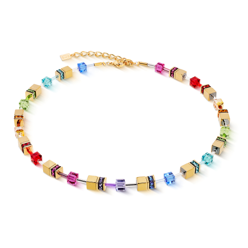 Фото Колье Multicolour Rainbow-Gold Coeur de Lion 3015/10-1535