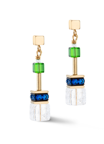 Фото Серьги Multicolour Gold Coeur de Lion 3018/21-1516