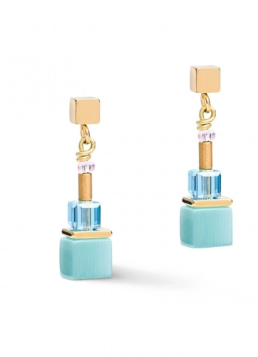 Фото Серьги Multicolor Rainbow-Gold Coeur de Lion 5020/21-1535