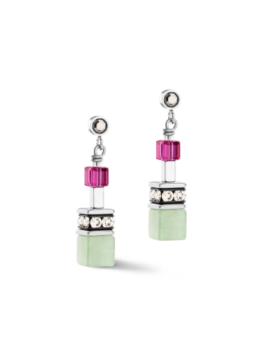 Серьги Multicolour Gemstone Coeur de Lion 4709/21-1561